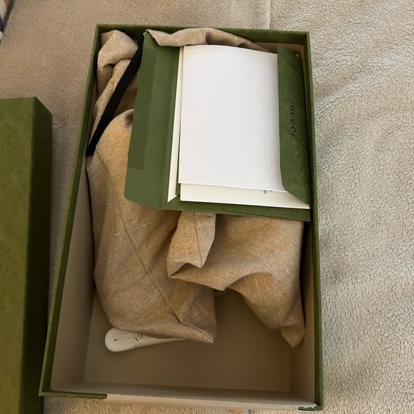 WOMEN'S GUCCI ACE SNEAKER WITH WEB - Picture 6 of 7